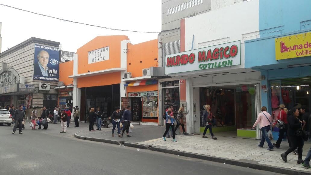 Frente de la sucursal de Junín 241