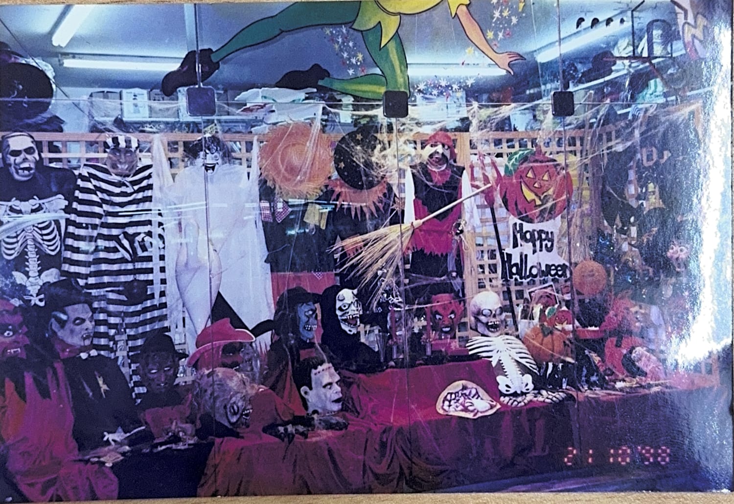 Vidriera de Halloween de 1998