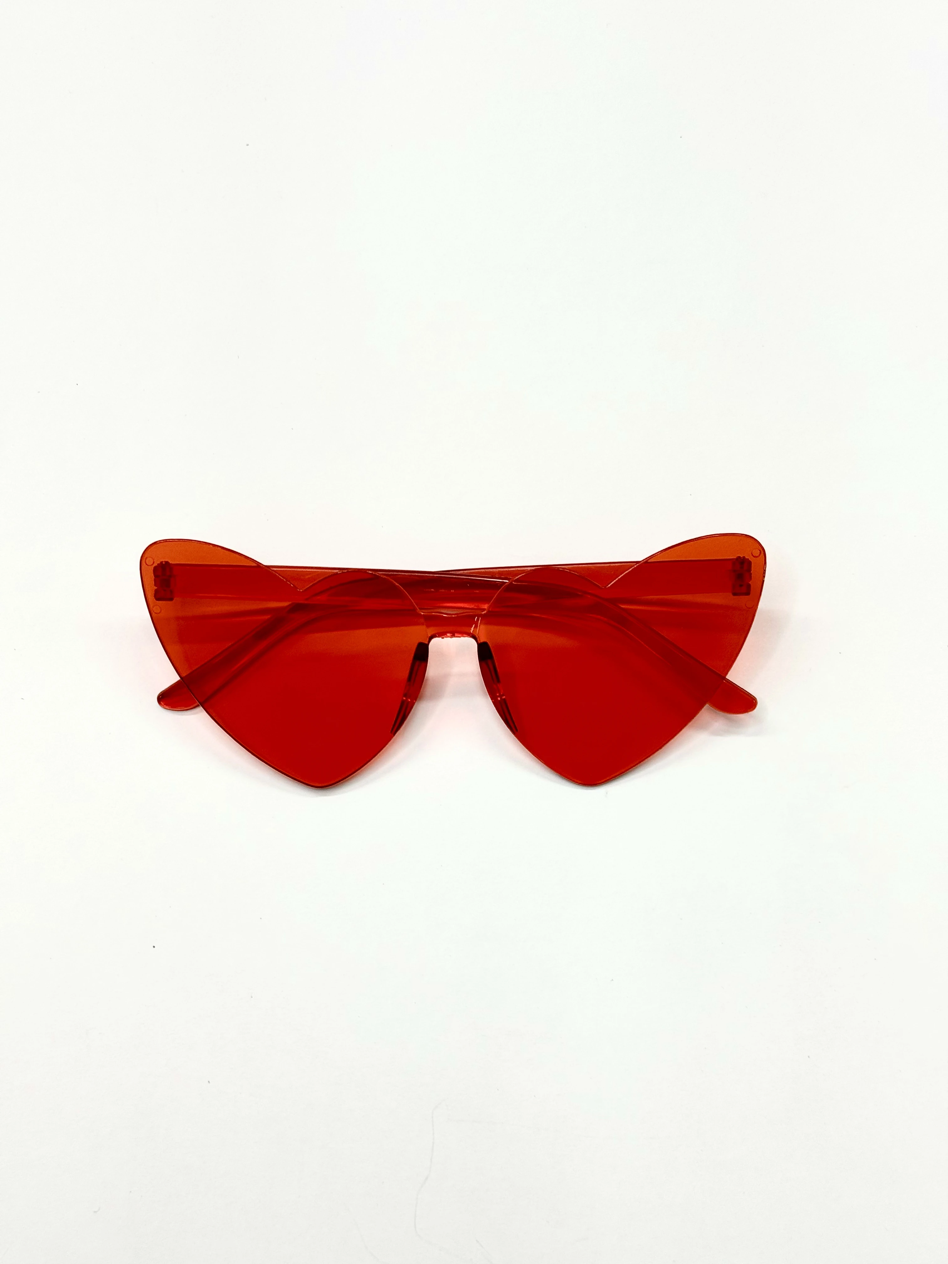 Anteojos corazón · rojo