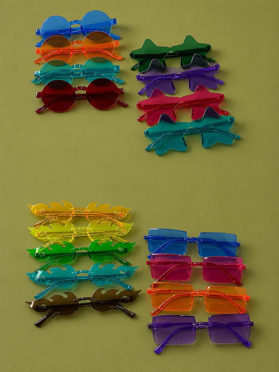Anteojos de fiesta de colores