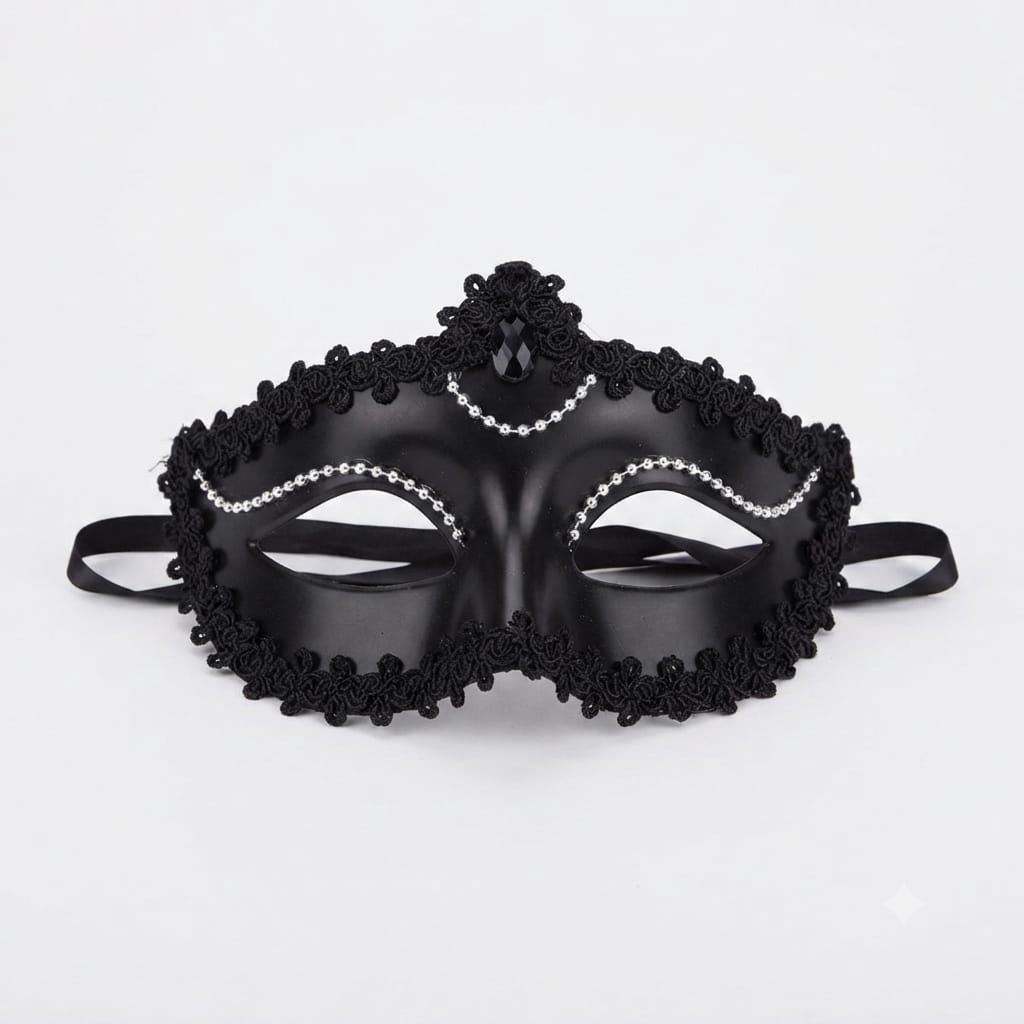 Antifaz veneciano · negro