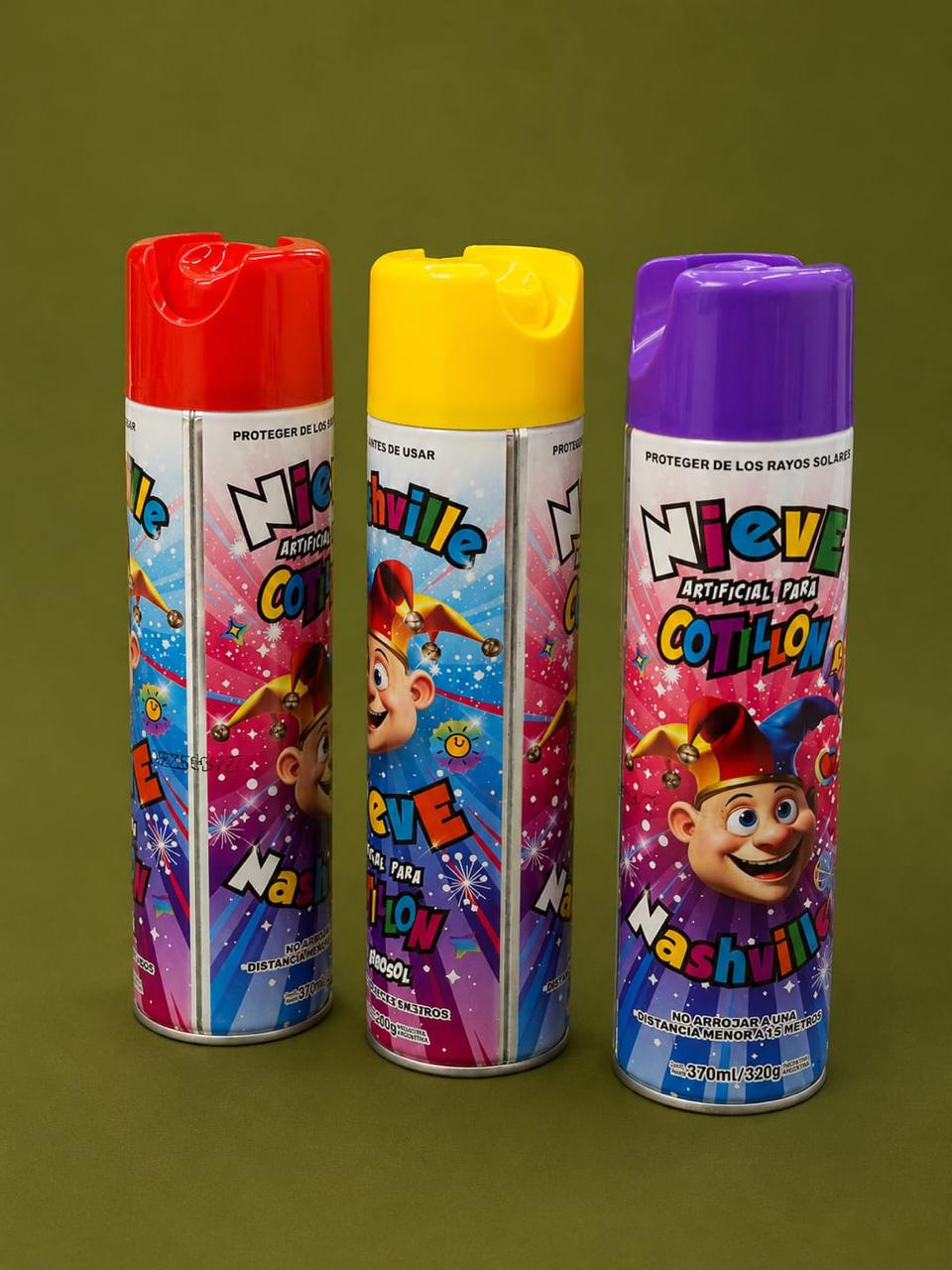 Nieve artificial en aerosol