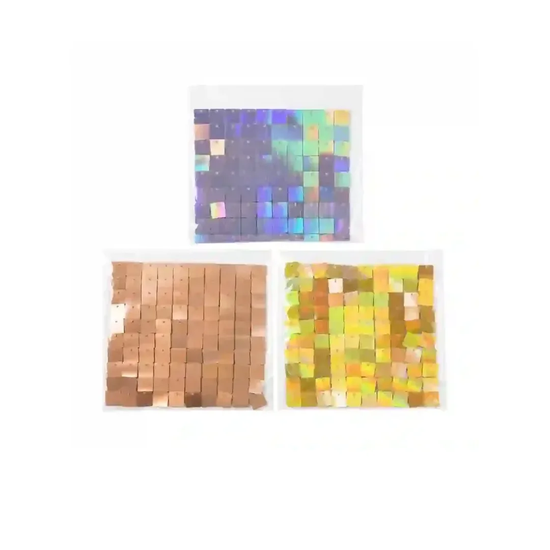 Panel shimmer de lentejuelas
