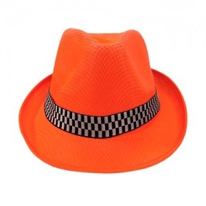 Gorro funyi neón x12 unidades · naranja