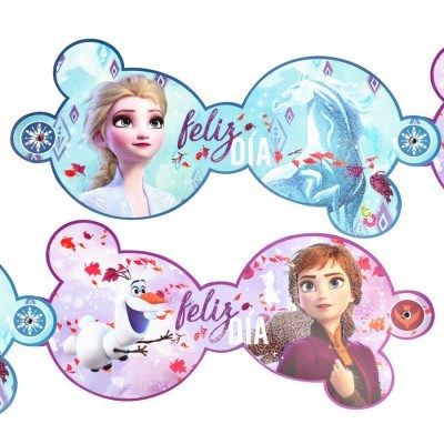 Banderín de Frozen