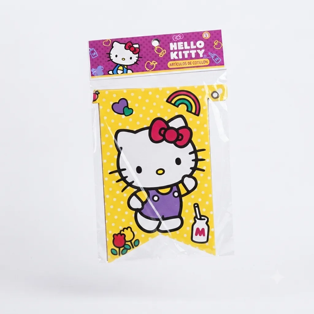 Banderín de Hello Kitty
