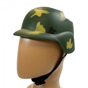 Casco militar camuflado duro