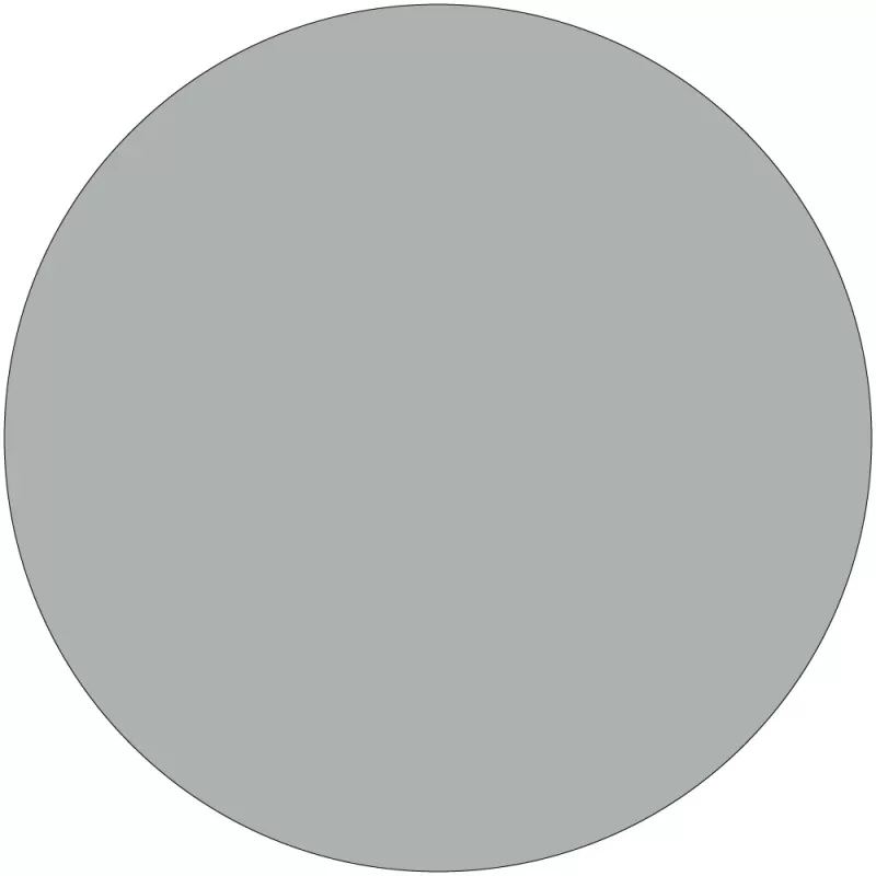 Individuales redondos de ecocuero · gris claro