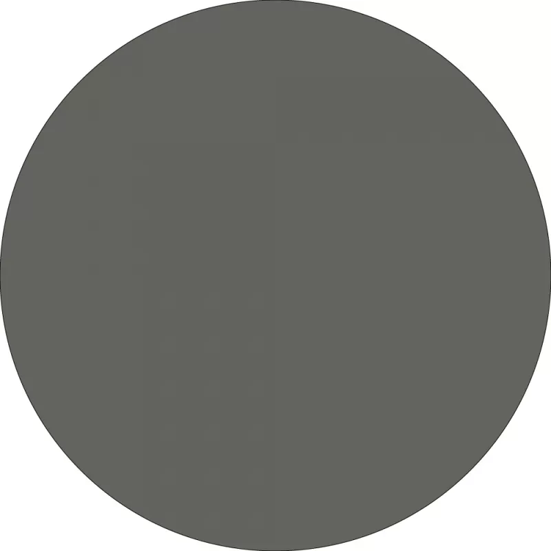 Individuales redondos de ecocuero · gris oscuro