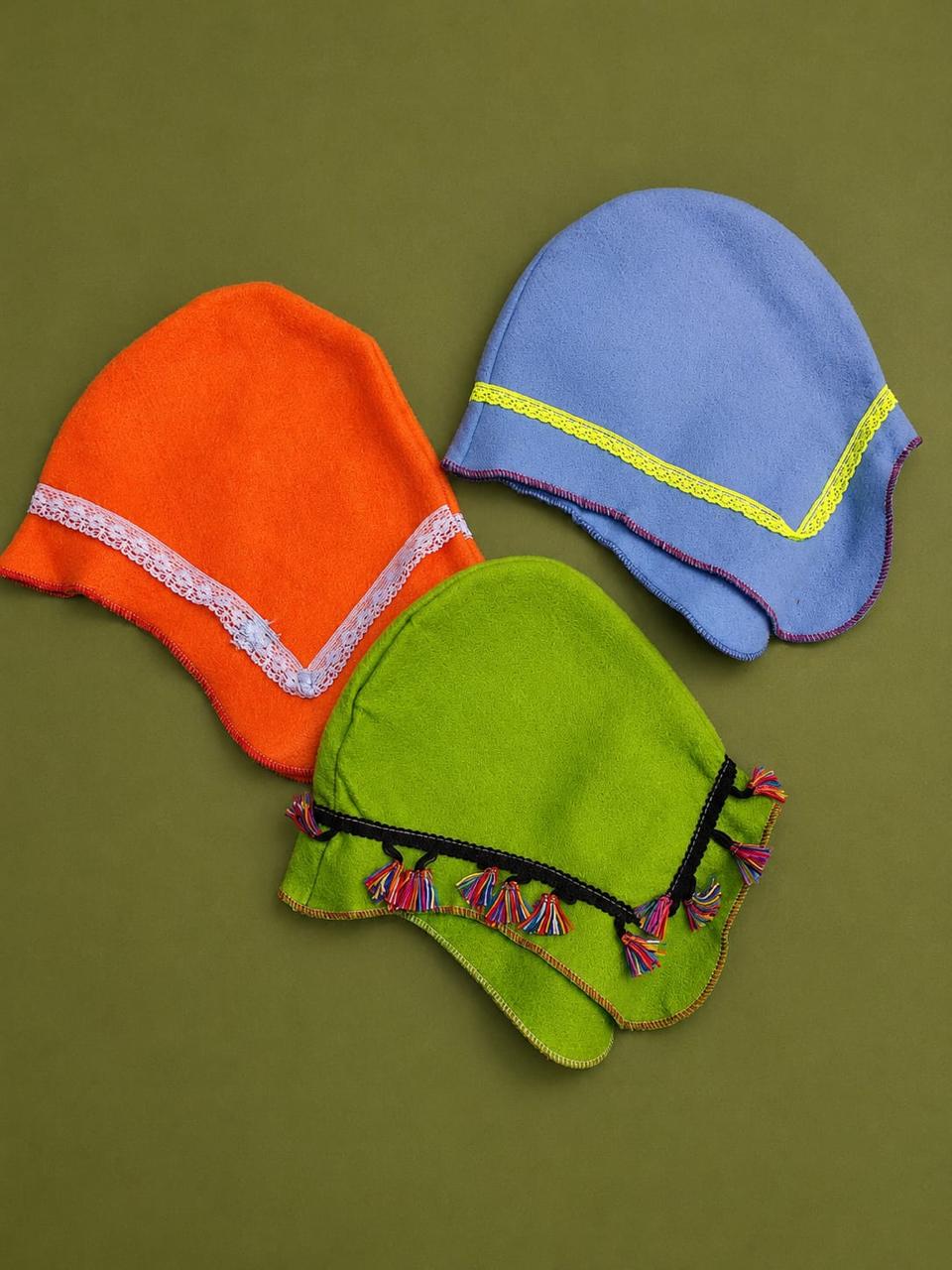 Cofias de paisana de paño